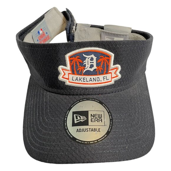 Detroit Tiger Navy Blue Sun Visor — Lakeland Patch — One Size - Picture 10 of 10